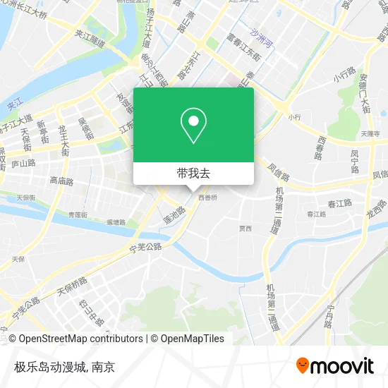 极乐岛动漫城地图
