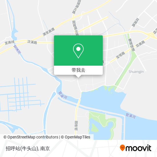 招呼站(牛头山)地图