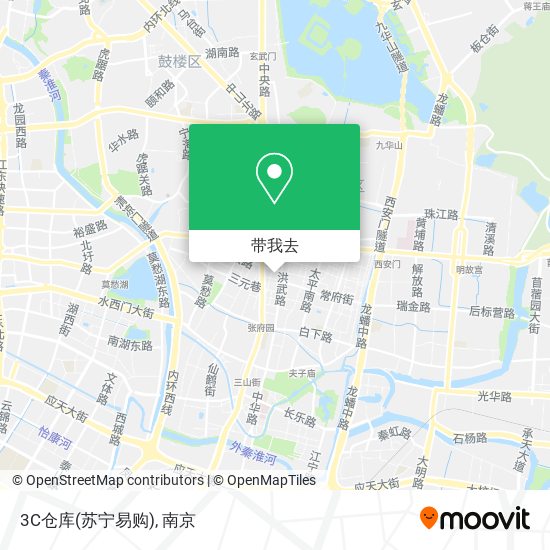 3C仓库(苏宁易购)地图