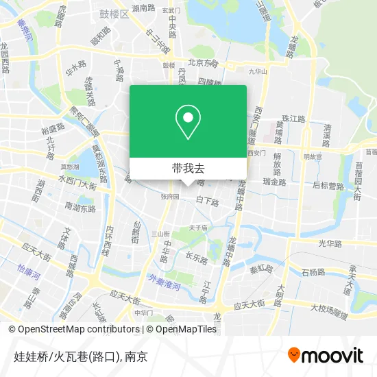 娃娃桥/火瓦巷(路口)地图