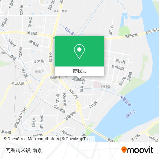 瓦香鸡米饭地图