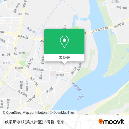 威尼斯水城(第八街区)-8号楼地图