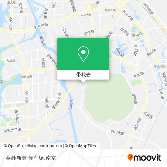 横岭新寓-停车场地图