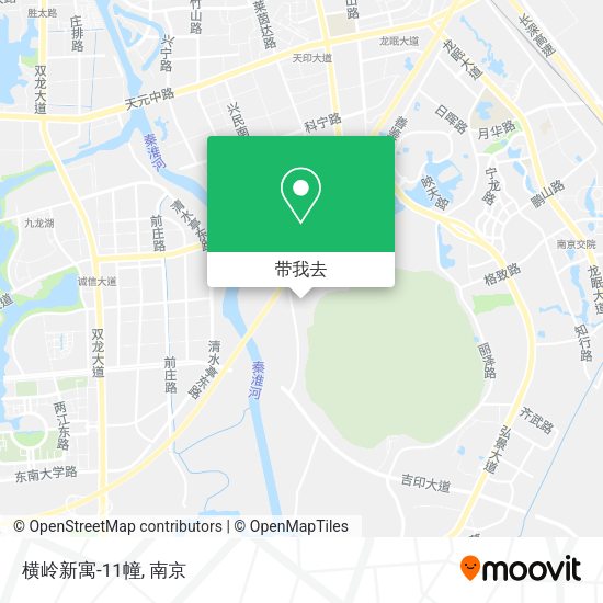 横岭新寓-11幢地图