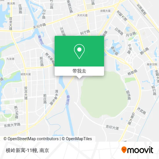 横岭新寓-11幢地图