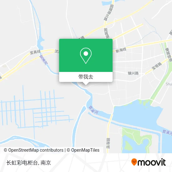 长虹彩电柜台地图