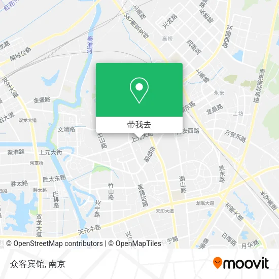 众客宾馆地图