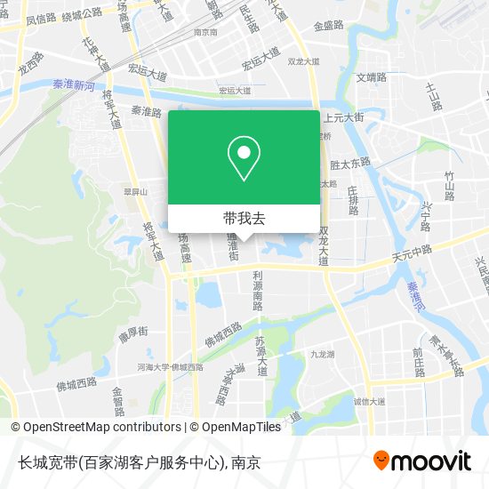长城宽带(百家湖客户服务中心)地图