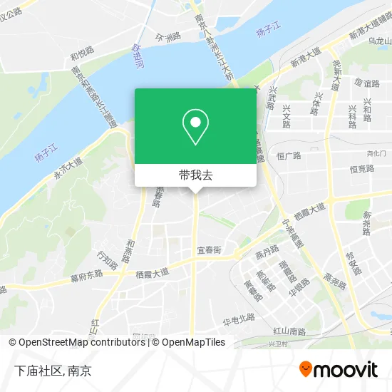 下庙社区地图