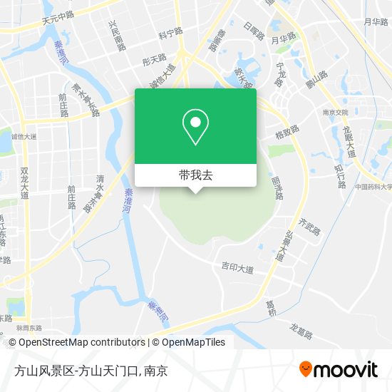 方山风景区-方山天门口地图