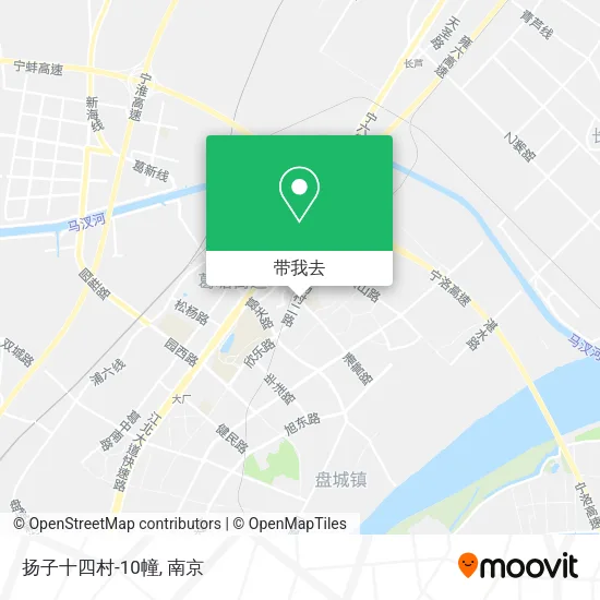 扬子十四村-10幢地图