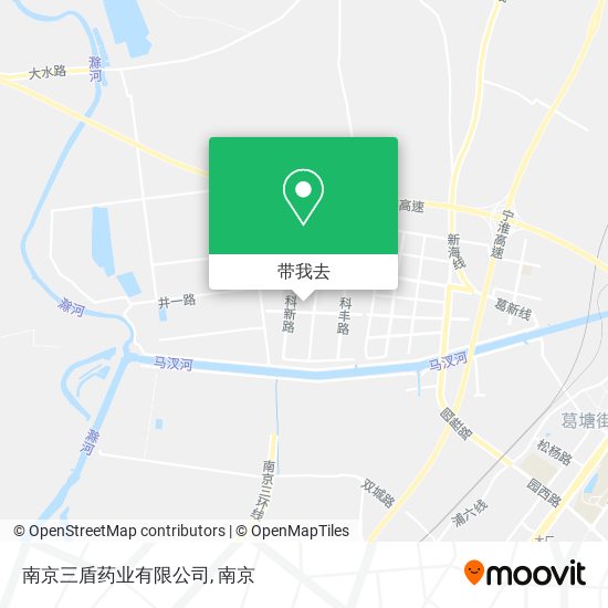 南京三盾药业有限公司地图
