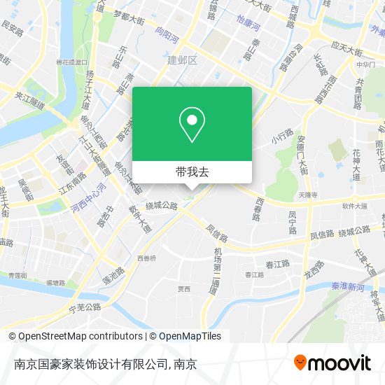 南京国豪家装饰设计有限公司地图