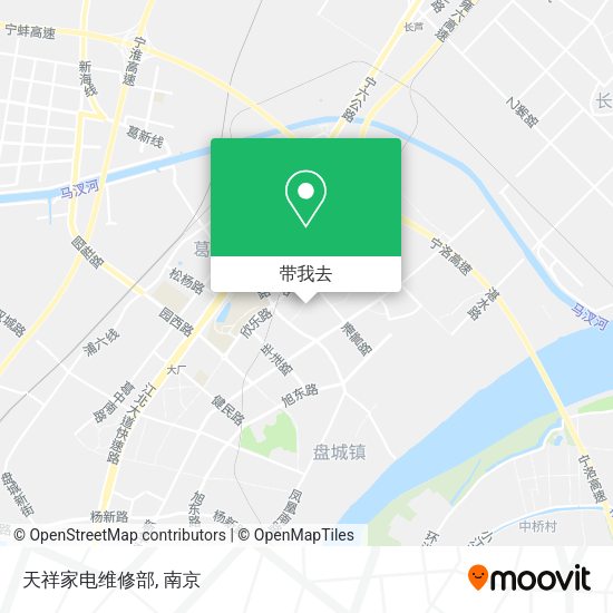 天祥家电维修部地图
