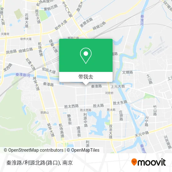 秦淮路/利源北路(路口)地图