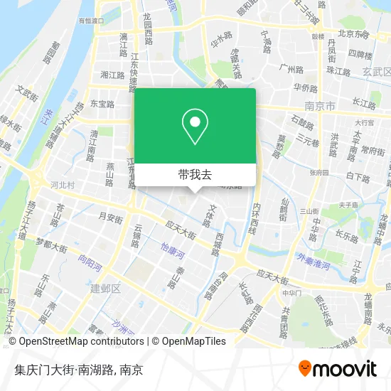 集庆门大街·南湖路地图