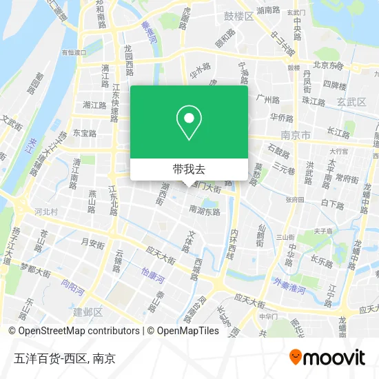 五洋百货-西区地图