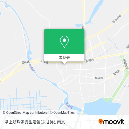 掌上明珠家具生活馆(东甘路)地图