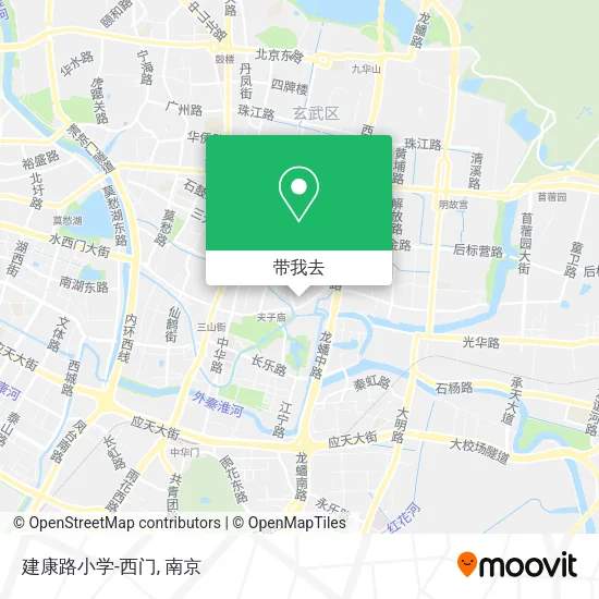 建康路小学-西门地图