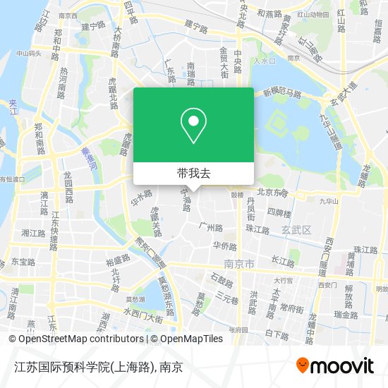 江苏国际预科学院(上海路)地图