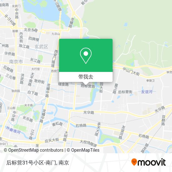 后标营31号小区-南门地图