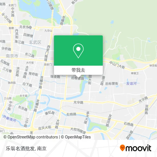乐翁名酒批发地图