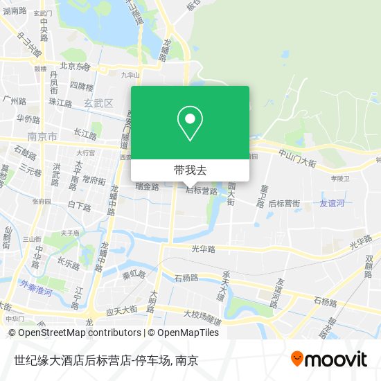 世纪缘大酒店后标营店-停车场地图