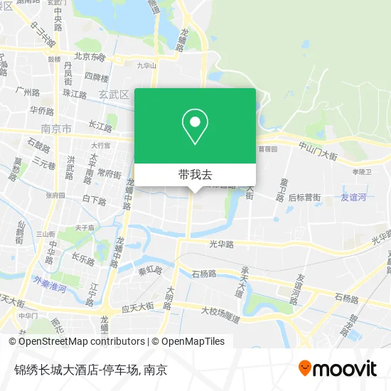 锦绣长城大酒店-停车场地图