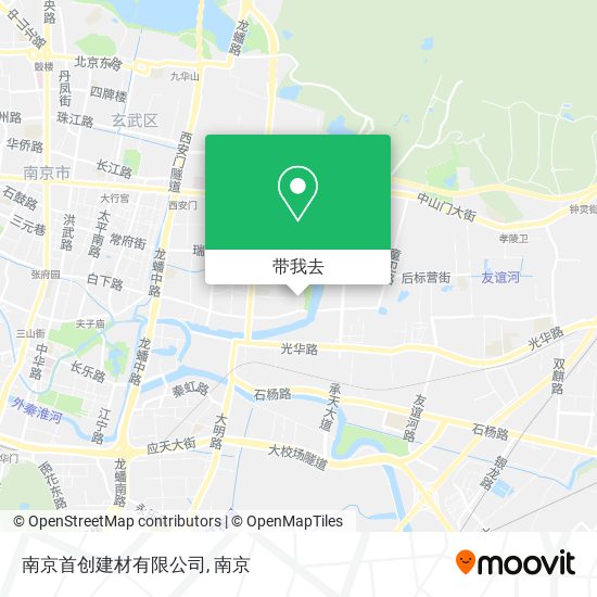 南京首创建材有限公司地图
