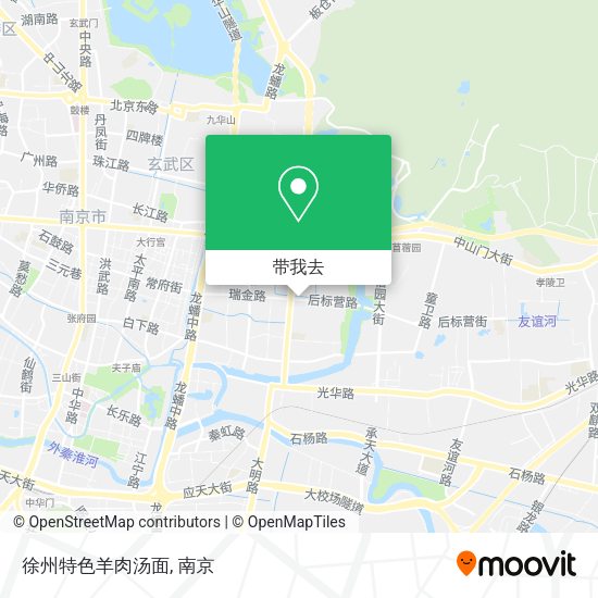 徐州特色羊肉汤面地图