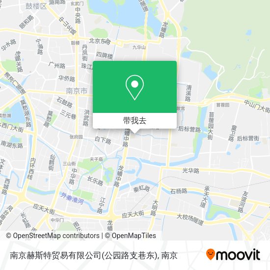 南京赫斯特贸易有限公司(公园路支巷东)地图