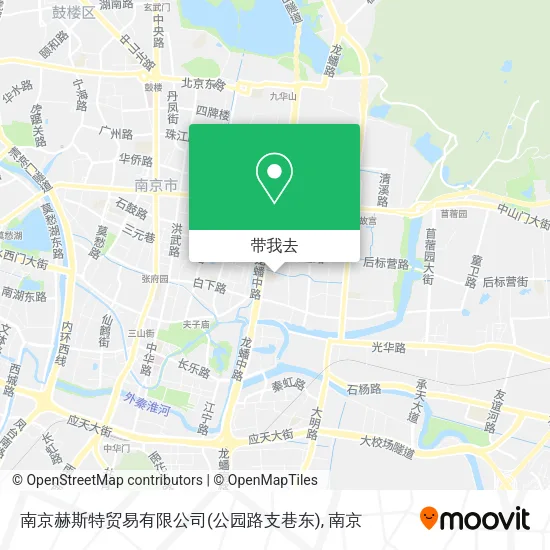 南京赫斯特贸易有限公司(公园路支巷东)地图