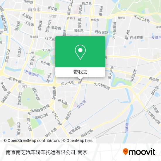 南京南芝汽车轿车托运有限公司地图