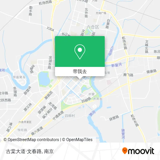 古棠大道·文春路地图