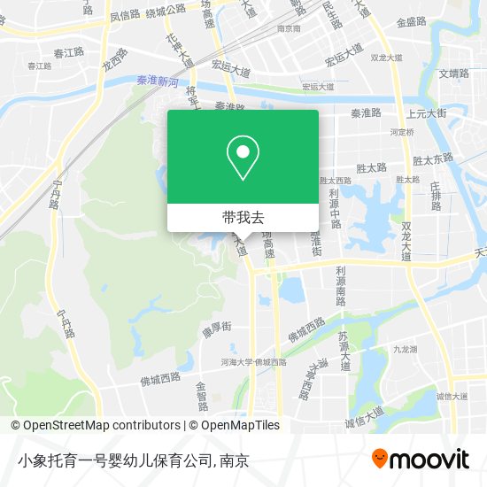 小象托育一号婴幼儿保育公司地图
