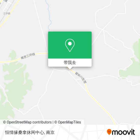 恒情缘桑拿休闲中心地图