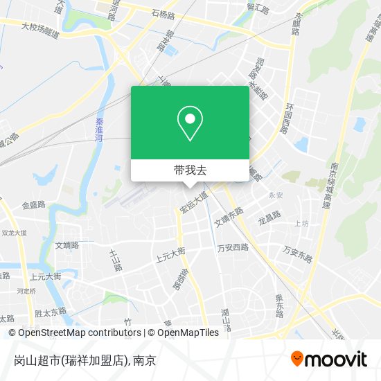 岗山超市(瑞祥加盟店)地图