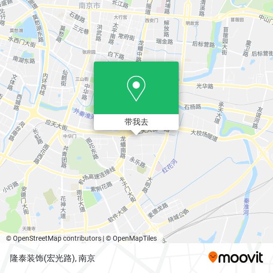 隆泰装饰(宏光路)地图