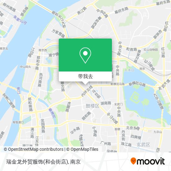 瑞金龙外贸服饰(和会街店)地图