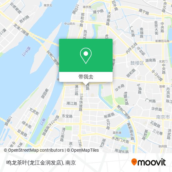 鸣龙茶叶(龙江金润发店)地图