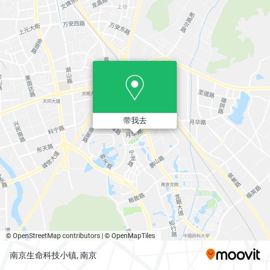 南京生命科技小镇地图