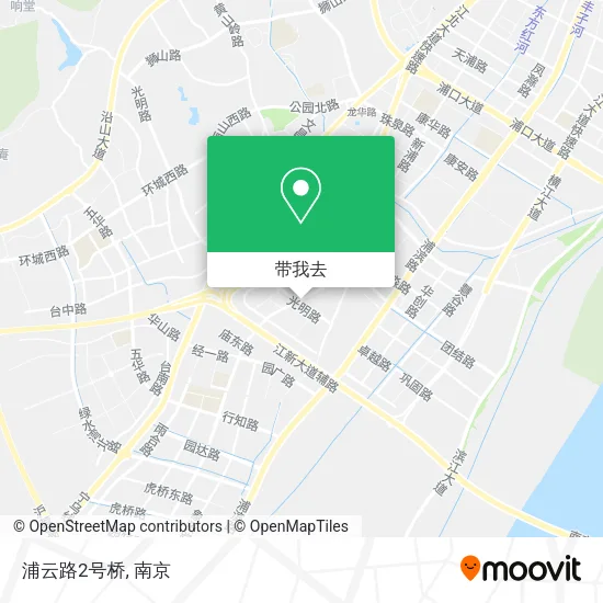 浦云路2号桥地图