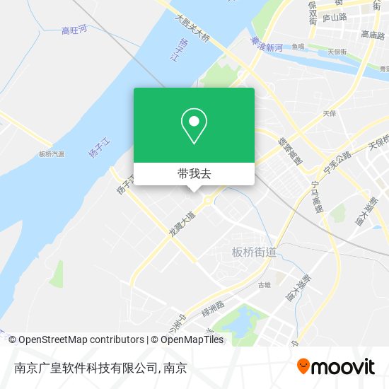 南京广皇软件科技有限公司地图