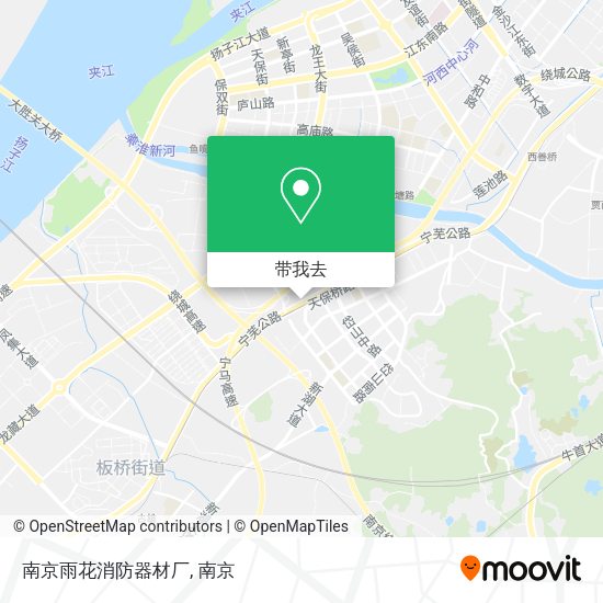 南京雨花消防器材厂地图