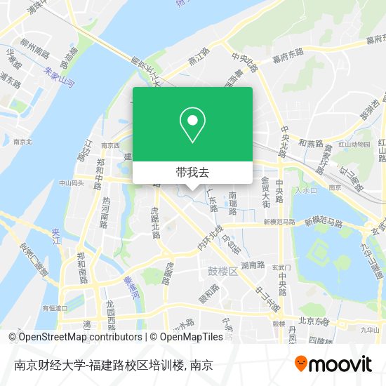 南京财经大学-福建路校区培训楼地图