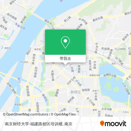 南京财经大学-福建路校区培训楼地图