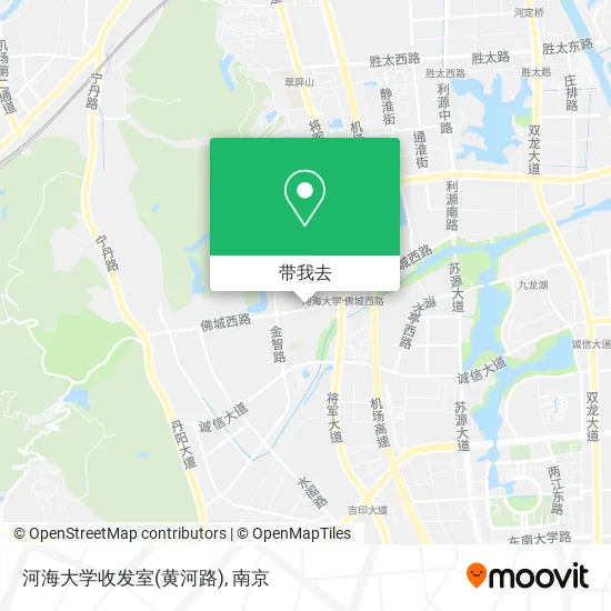 河海大学收发室(黄河路)地图