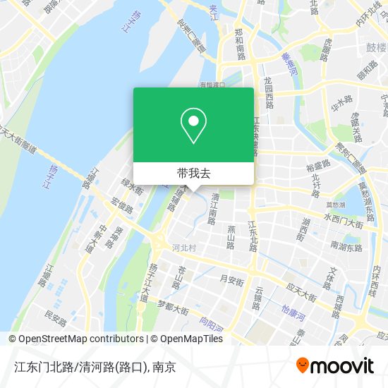 江东门北路/清河路(路口)地图