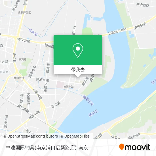中逵国际钓具(南京浦口启新路店)地图