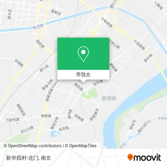 新华四村-北门地图
